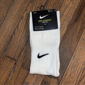 Nike Academy Knee High Socks - White